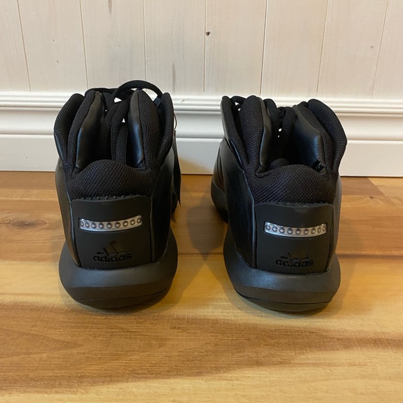 Adidas Crazy 1 Shoes, Black, size 10 M - Picture 3 of 8